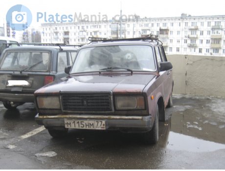 м115нм77, Lada (VAZ) 2107