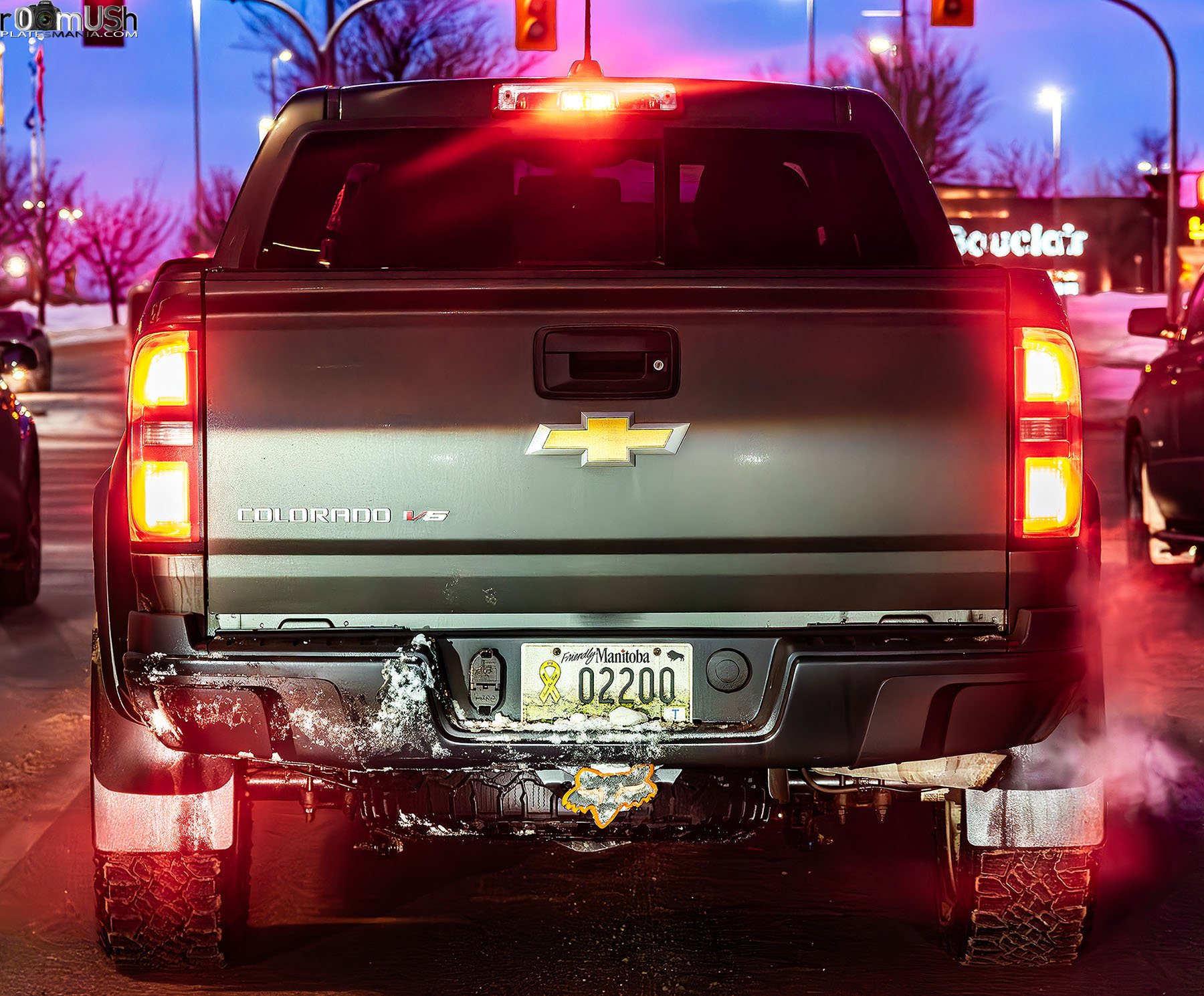 02200, Chevrolet Colorado 2nd gen (GMT31XX; NA-market), 2014–2022