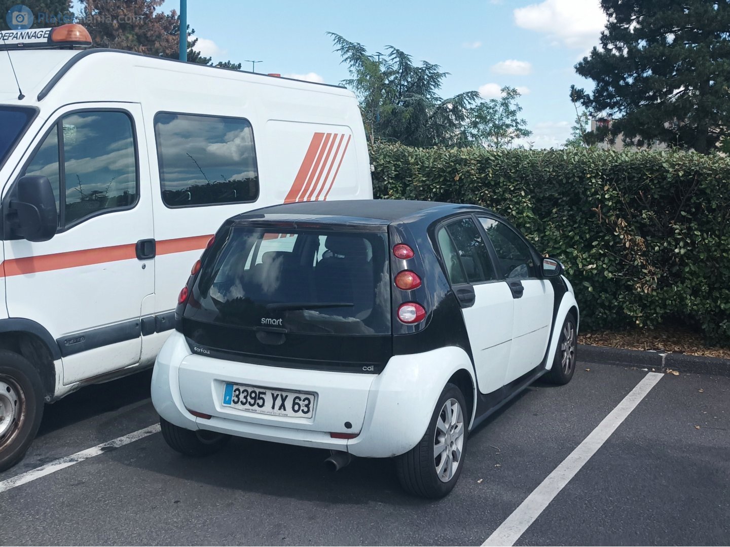 3395 YX 63, Smart ForFour 1st gen (W454), 2004–2006
