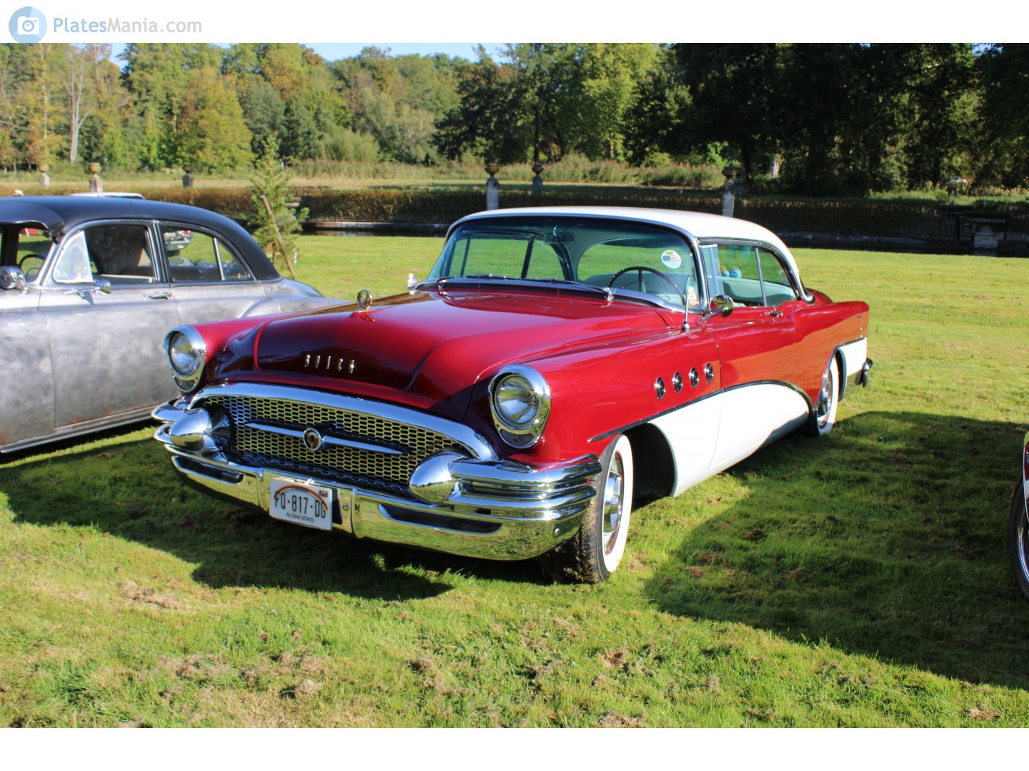 FQ-817-DG, Buick Century 2nd gen (Riviera) 2-door Hardtop (66R; B-body), 1st facelift, 1954–1955