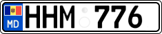 License plate of Moldova, Cars (2015)