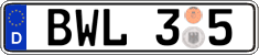 German license plate, Regional authorities