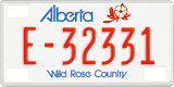 Alberta, Commercial vehicles (X-12345)