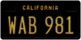 California, Passenger (ABC 123)