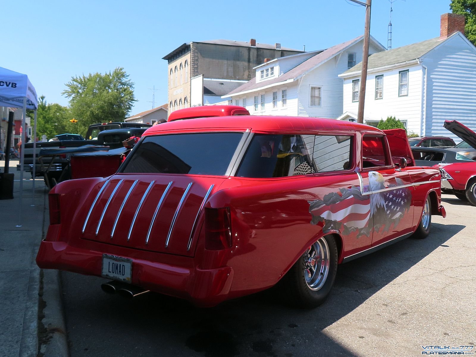 LOMAD, Chevrolet Nomad 1st gen 1957 (2429-1064; A-body), 2nd facelift, 1956–1957