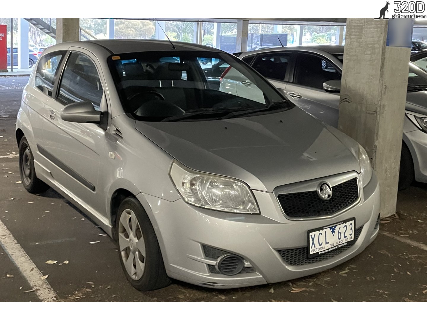 XCL-623, Holden Barina 5th gen 3-door Hatch (TK), facelift, 2008–2011