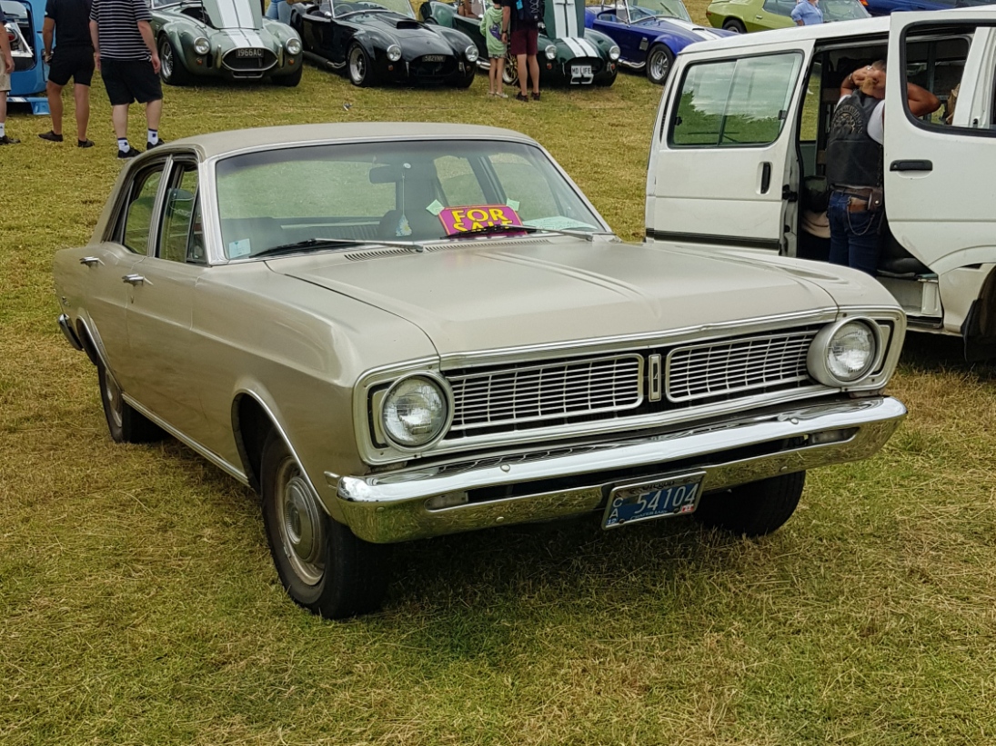 CA 54104, Ford Falcon 4th gen 4-door Sedan (54; NA-market), 1970