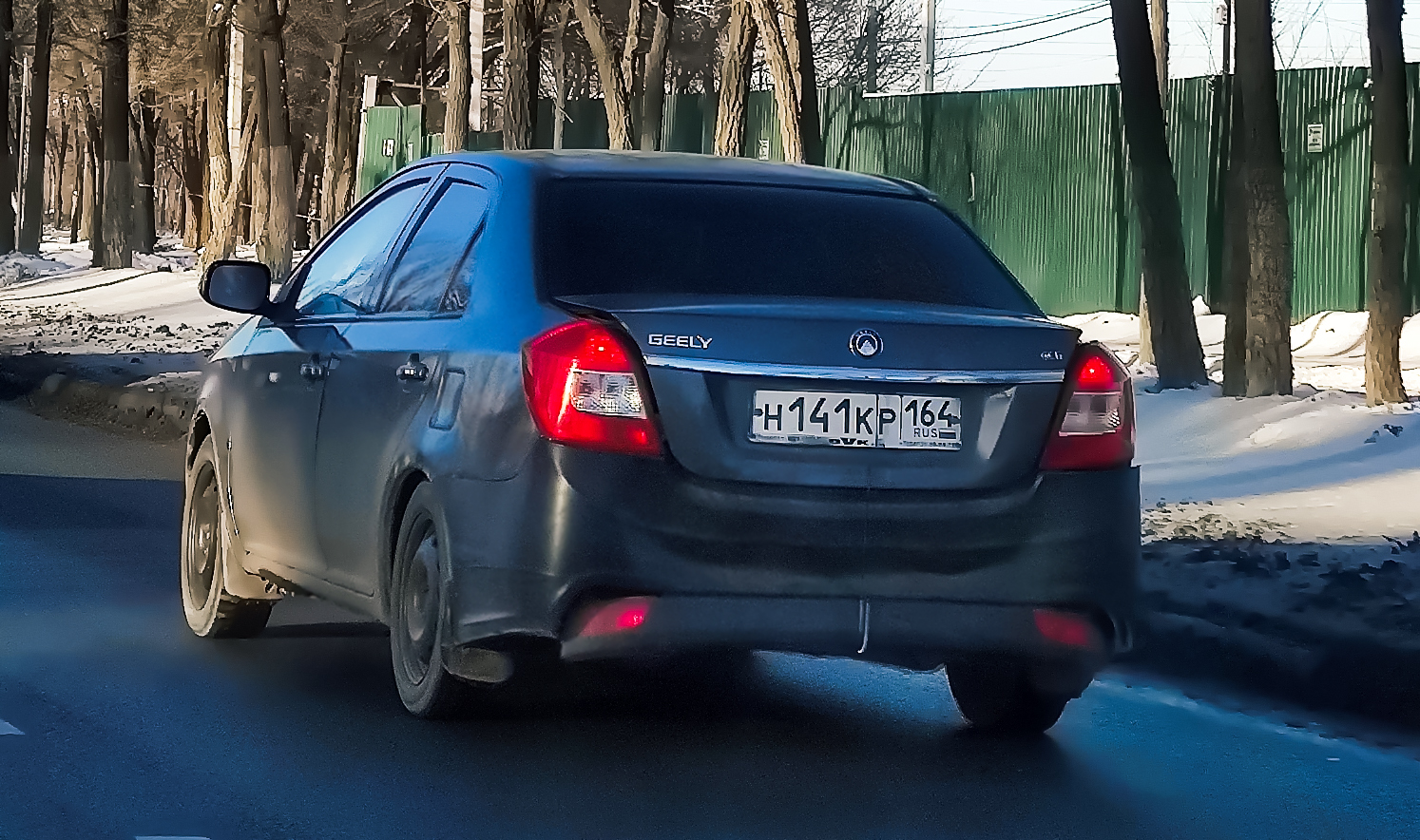 н 141 кр 164, Geely GC6 1st gen, 2014–2016