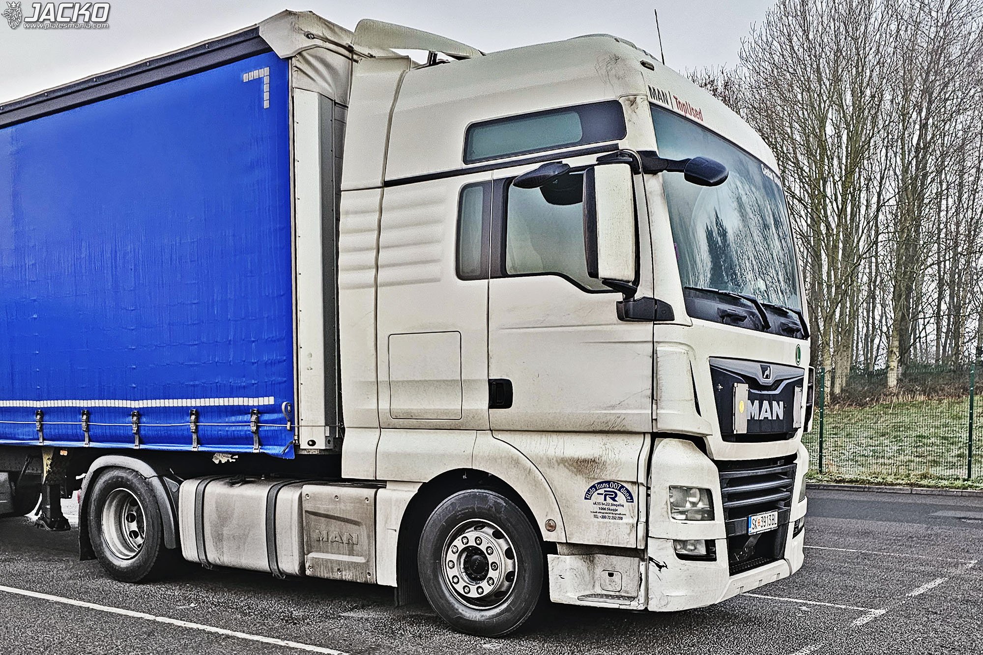 SK 3913 BL, MAN TGX 1st gen, facelift, 2012–2020