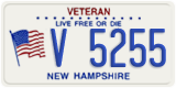 New Hampshire, Veteran (V12345/ 1234)