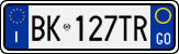 License plate of Italy, Cars (1994 year series)