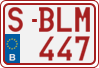 License plate of Belgium, Regular plates (2010)