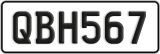 License plate of New Zealand, ABC1(23)