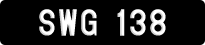 License plate of Malaysia, A(BC) 1(234)