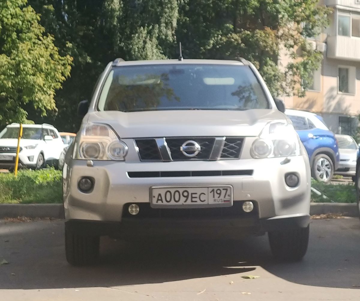 а 009 ес 197, Nissan X-Trail 2nd gen (T31), 2007–2010