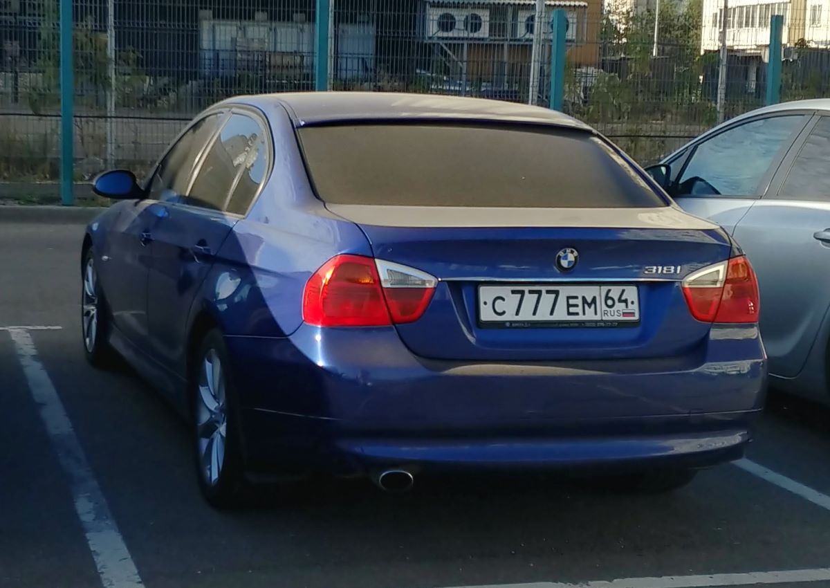 с 777 ем 64, BMW 3 Series 5th gen Sedan (E90), 2005–2011