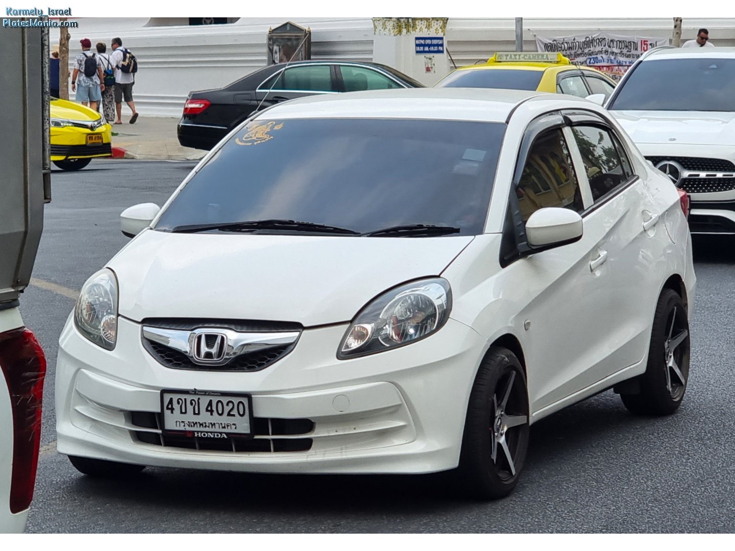 4ขช 4020, Honda Brio 1st gen Amaze Sedan (DD1/DD2), 2011–2016