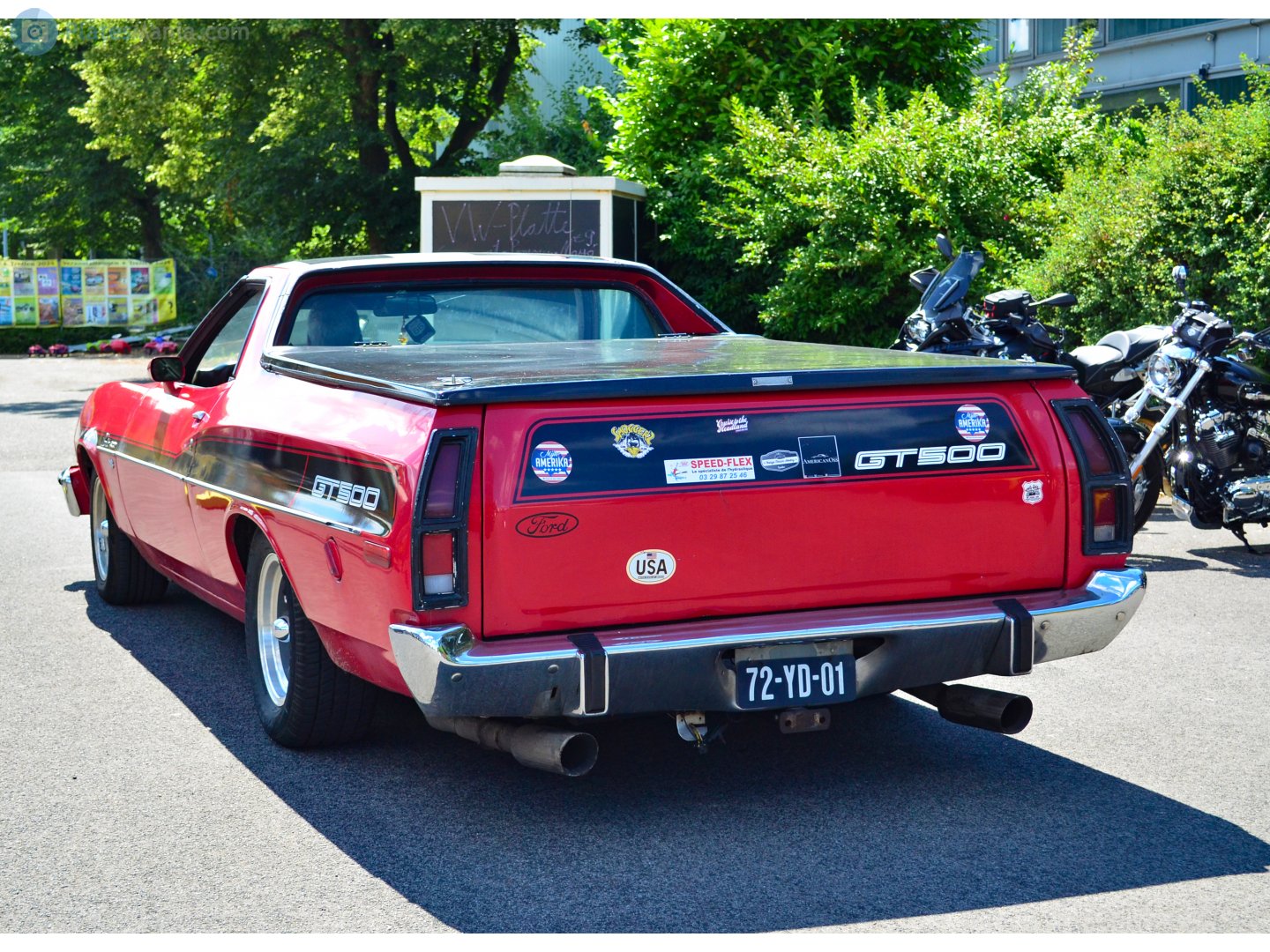 72-YD-01, Ford Ranchero 6th gen (97), 1st facelift, 1972–1973