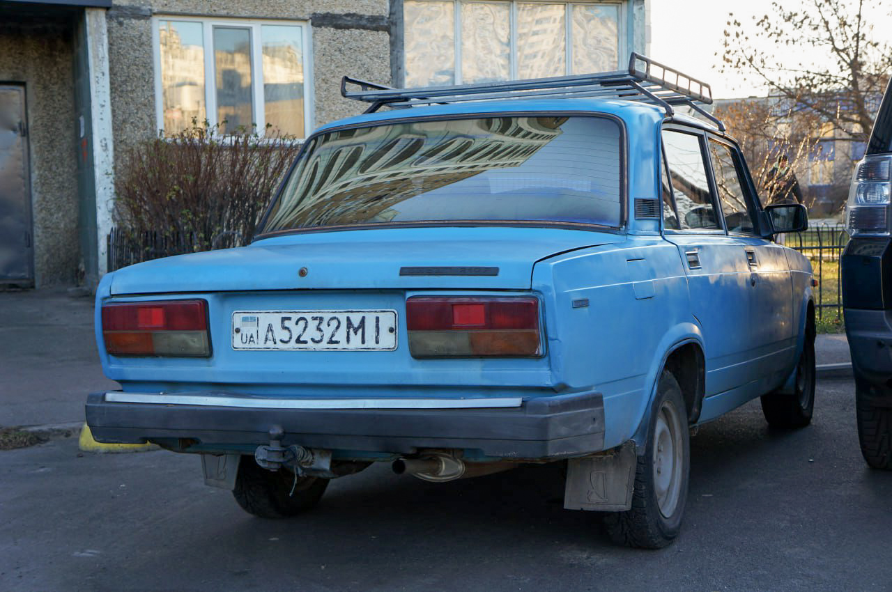 а 5232 МІ, Lada (VAZ) 2107 Жигули (Nova / Riva / Signet / 1500), 1982–2014