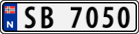 License plate of Norway, Trailers, motorcycles, special vehicles