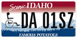 Idaho, Vehicles for disabled persons
