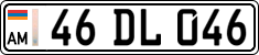 License plate of Armenia, Private owners