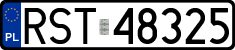 License plates of Poland, Regular car plates