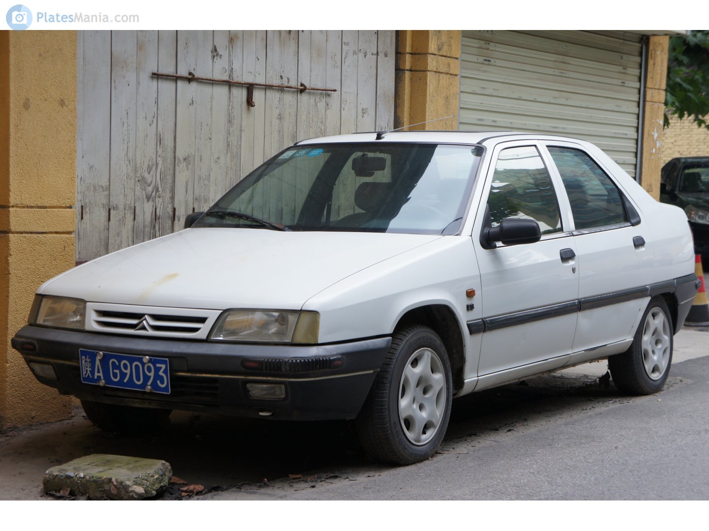 陕A·G9093, Citroёn ZX 1st gen 988 EL Sedan (N23; CN-market), 1998–2002