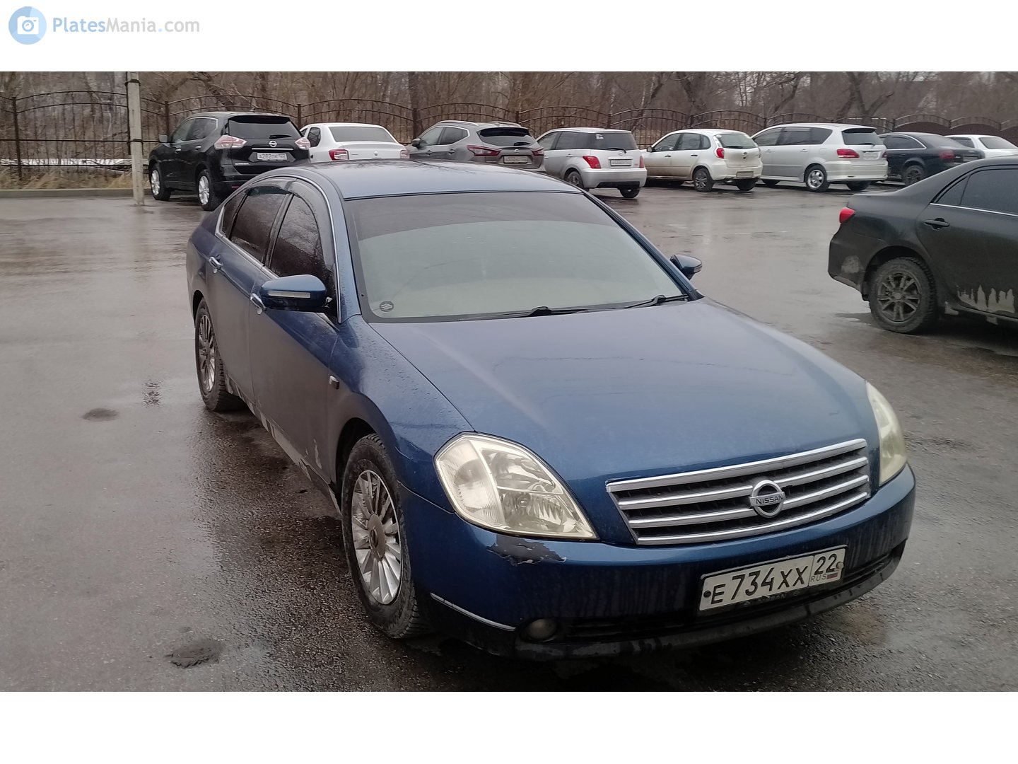 е 734 хх 22, Nissan Cefiro 4th gen (J31), 2003–2008