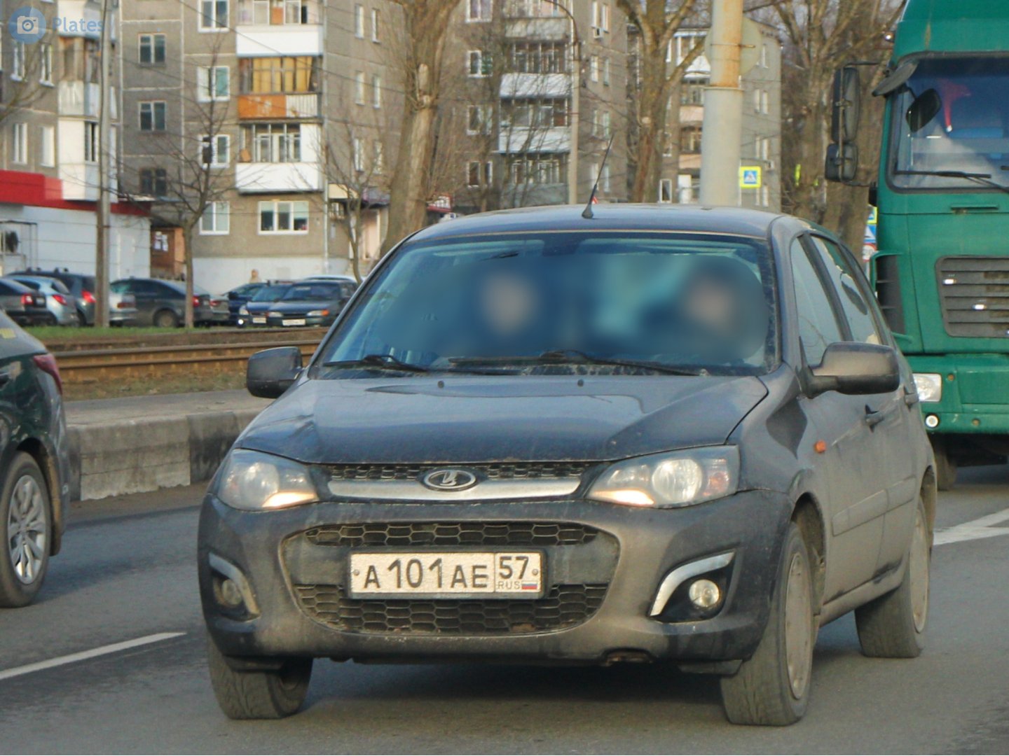 а 101 ае 57, Lada (VAZ) 2192 Kalina/Granta 2192 Kalina, 2013–2018