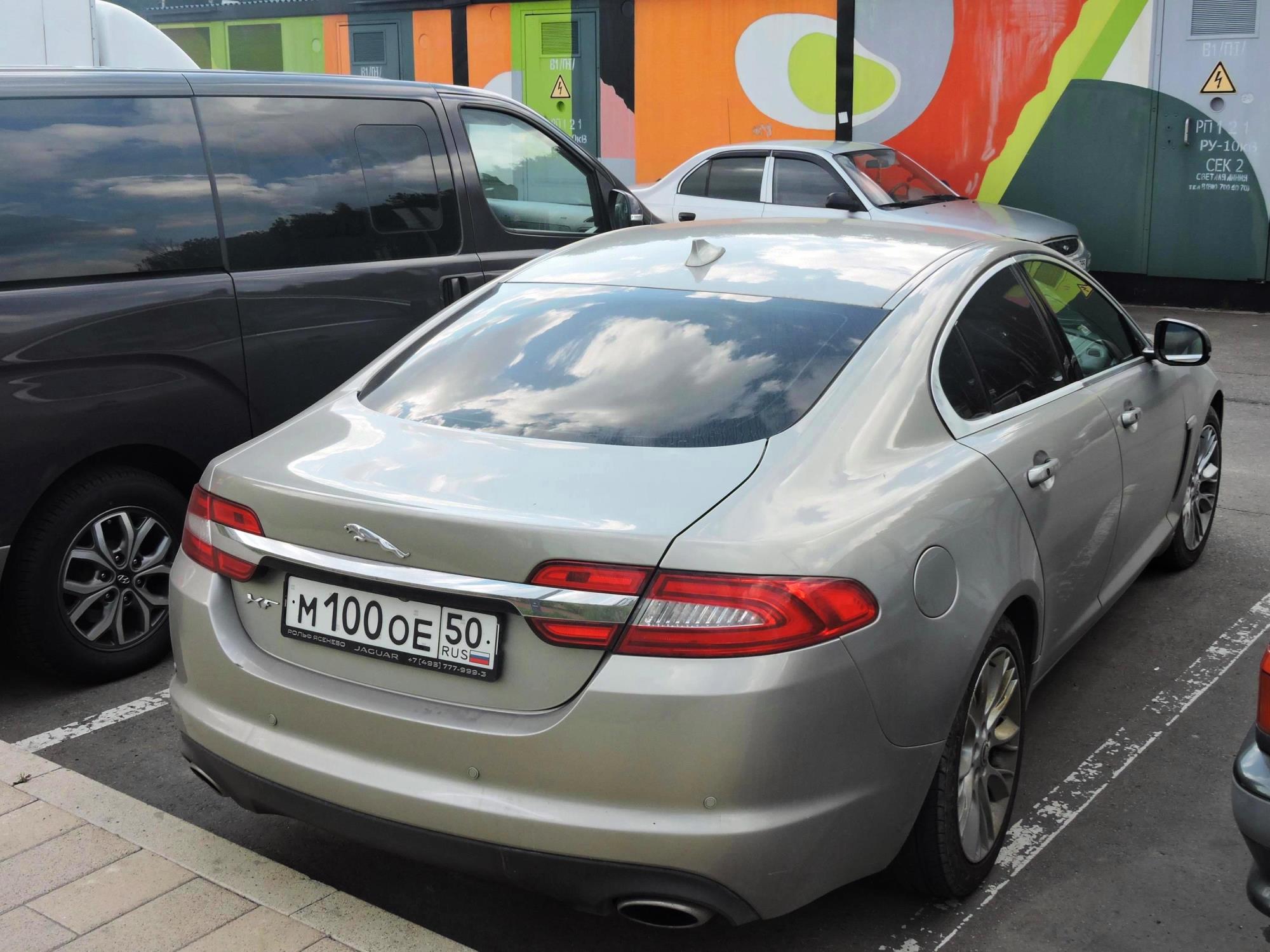 м 100 ое 50, Jaguar XF 1st gen Sedan (X250), facelift, 2011–2015