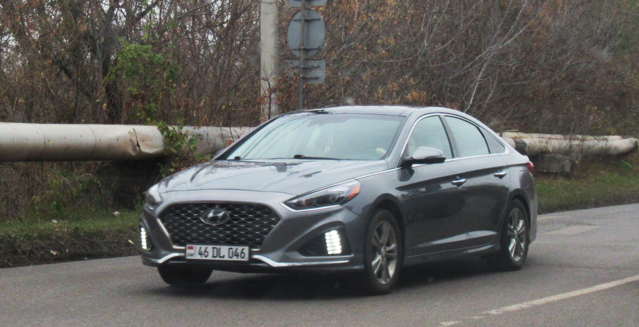 46 DL 046, Hyundai Sonata 7th gen (LF), facelift, 2017–2019