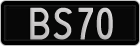 License plate of New Zealand, AB1(234)