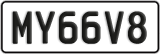 License plate of New Zealand, Vanity Plates