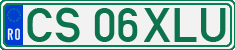 License plate of Romania, Regular plates