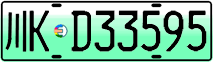 License plate of China, Electric vehicles