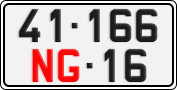 License plate of Vietnam, Diplomatic