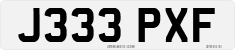 License plate of the United Kingdom, 1983 year system
