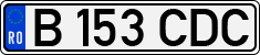 License plate of Romania, Regular plates