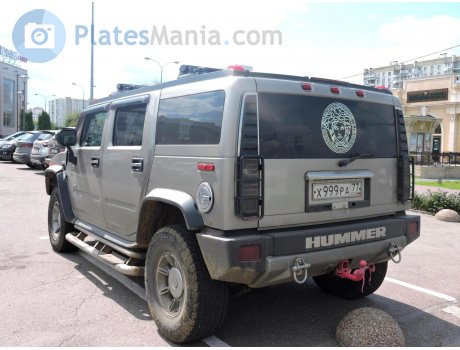 х999ра77, HUMMER H2