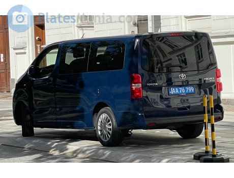 AA 76799, Toyota ProAce