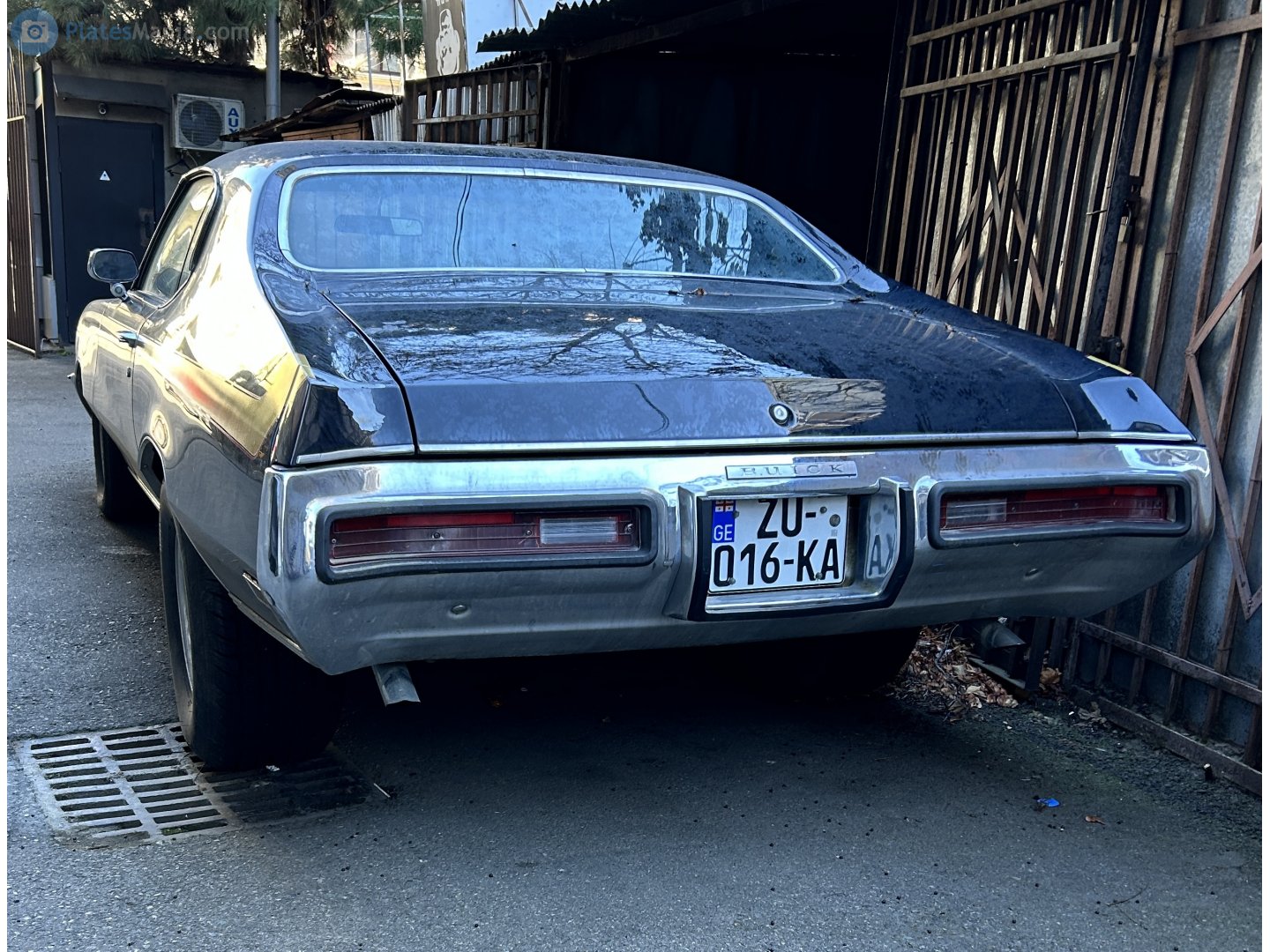 ZU-016-KA, Buick Skylark 3rd gen 1972 2-door Hardtop (43337/44437; A-body), 4th facelift, 1971–1972