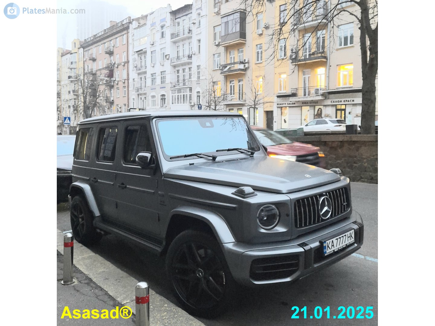 KA 7777 HK, Mercedes-Benz G-Klasse 2nd gen (W463/W465), 2018­–