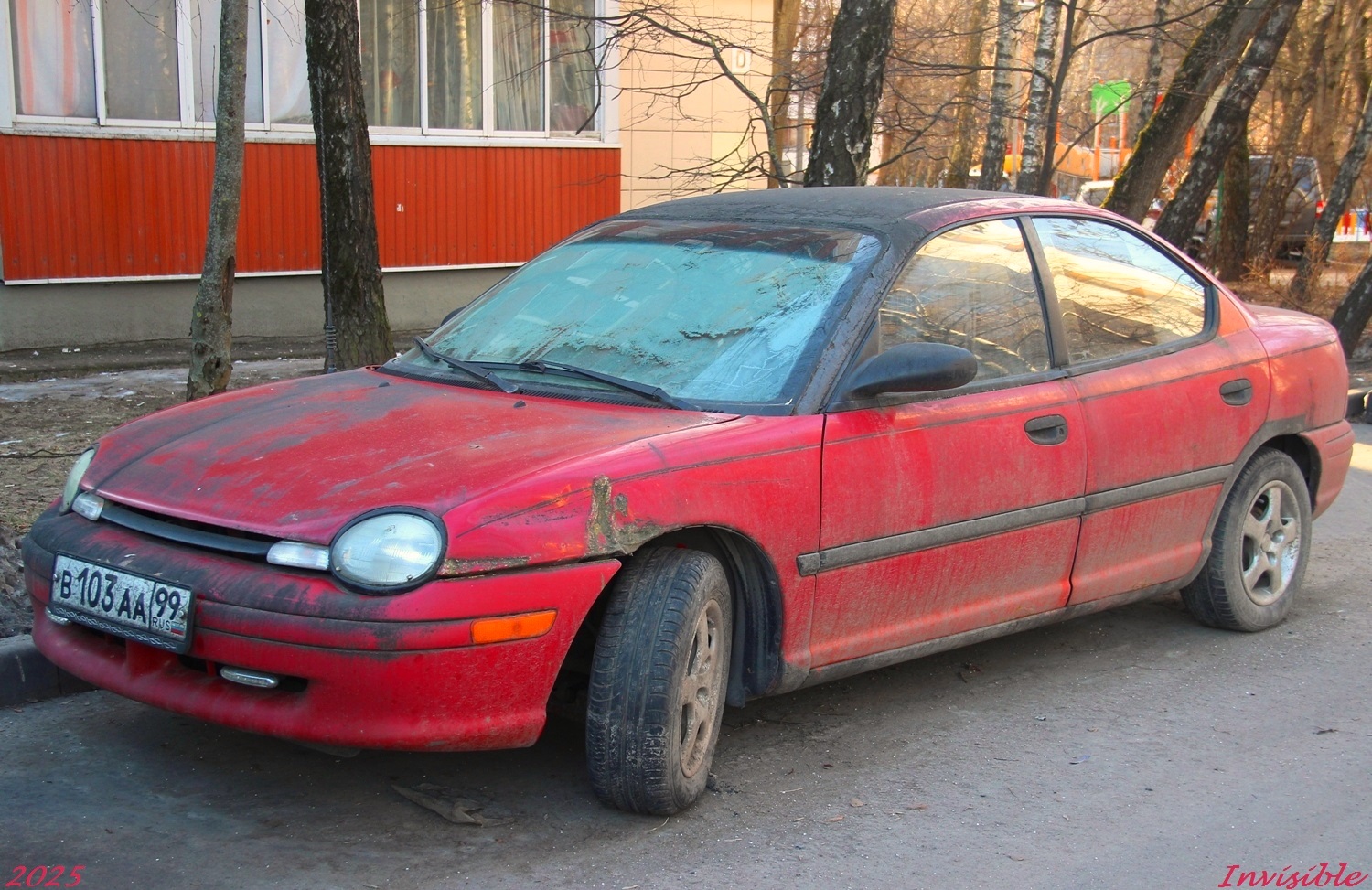 в 103 аа 99, Plymouth Neon 1st gen Sedan (PL), 1993–1999