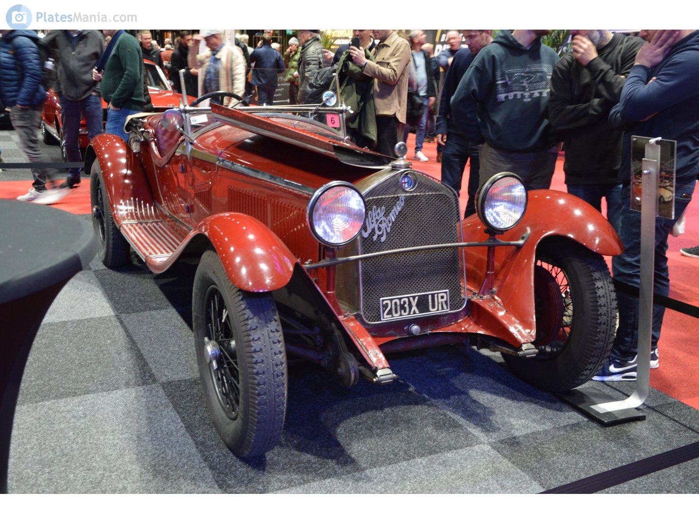 203XUR, Alfa Romeo 6C 1st gen, 1925–1934