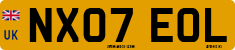 License plate of the United Kingdom, 2001 year system