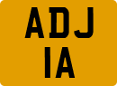 License plate of the United Kingdom, 1963 year system