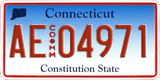 Connecticut, Commercial vehicles (AB-12345)