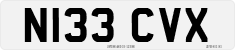 License plate of the United Kingdom, 1983 year system