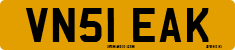 License plate of the United Kingdom, 2001 year system
